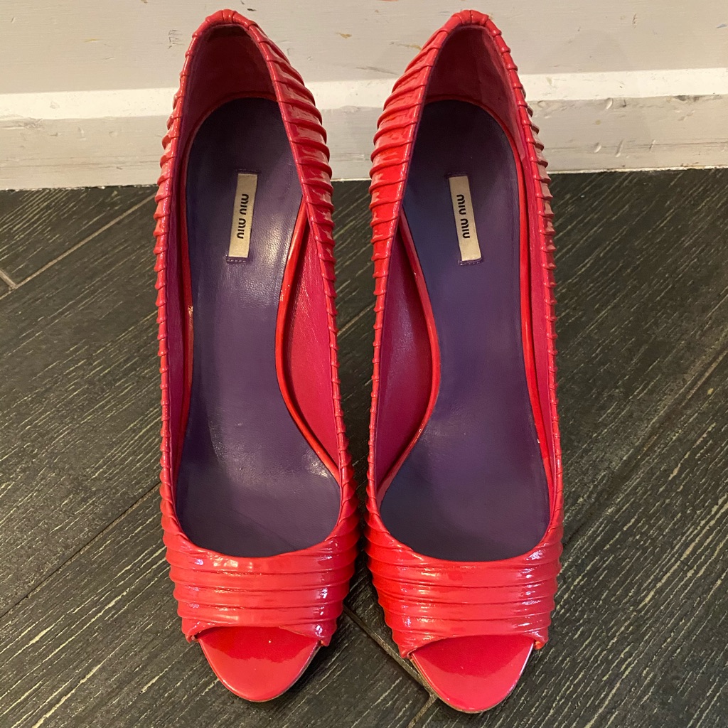 Miu Miu Bright Pink Pumps